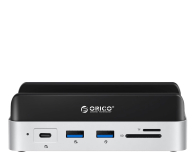 Orico Stacja dokująca do MacMini, USB-C 10 Gbps, M.2 NVMe, pionowa - 1355491 - zdjęcie 2